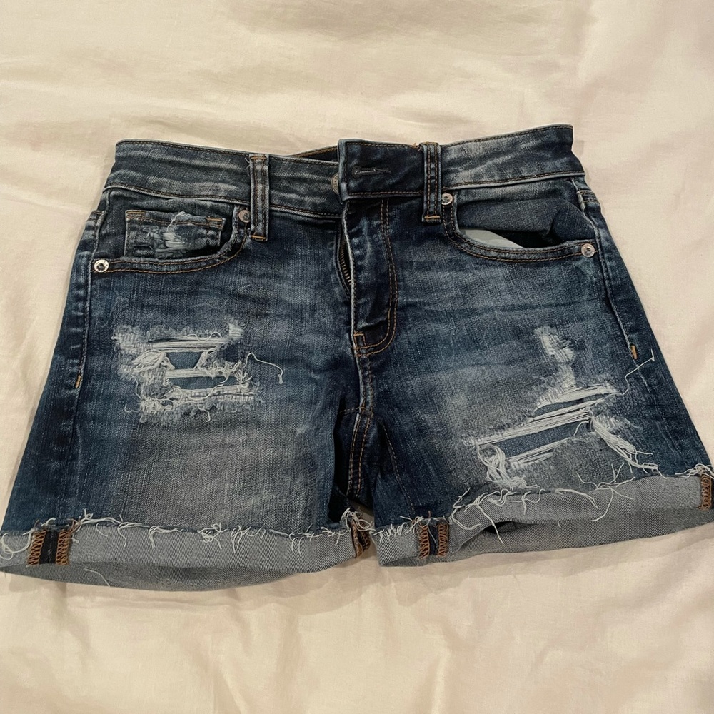 AE jean shorts (super super stretch)